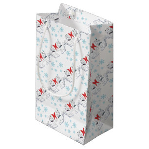 Westhochland-Terrier-Weihnachtsverpackung Kleine Geschenktüte
