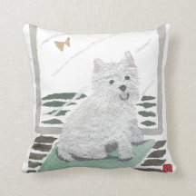 Westhochland Terrier, Westie Kissen
