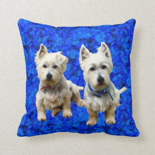 Westhochland-Terrier-Wurfs-Kissen Kissen