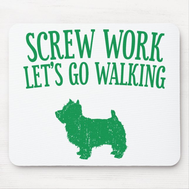 Westhochland weißes Terrier Mousepad (Vorne)