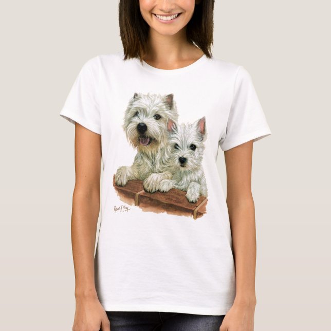 Westhochland weißes Terrier T-Shirt (Vorderseite)