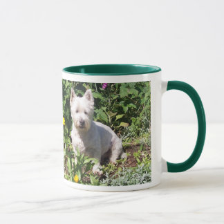 Westie 11 Unze-Wecker-Tasse A Tasse