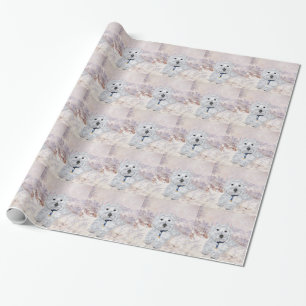 Westie Christmas Cheer Geschenkpapier
