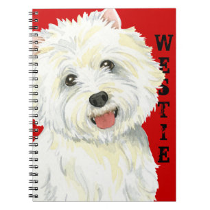 Westie Color Block Notizblock