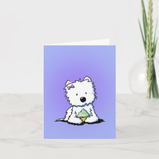 Westie-Cupcake-Dankeskarten