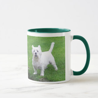 Westie  de tasse de sonnerie de 11 onces