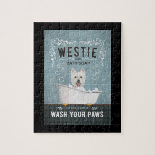 Westie Dog Bath Soap West Highland White Terrier