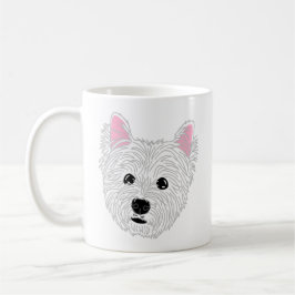 Westie Dog Mama Tasse - West Highland Terrier