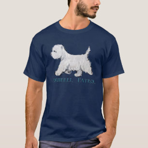 Westie Eichhörnchen-Patrouille T-Shirt