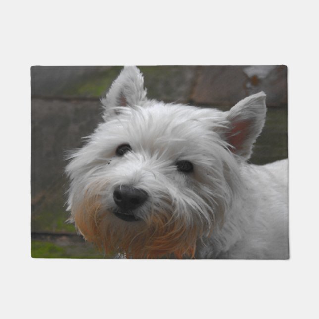Westie Fußmatte (Vorderseite)
