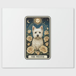 Westie Geschenkpapier