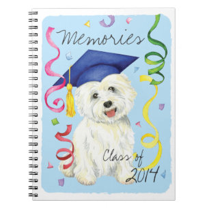 Westie Graduate Notizblock