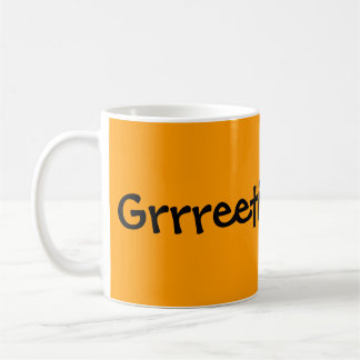Westie Grrreetings Tasse