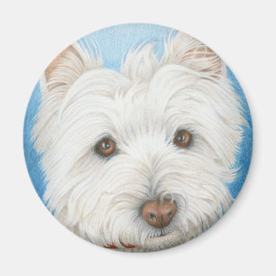 Westie Hundemagnet Magnet