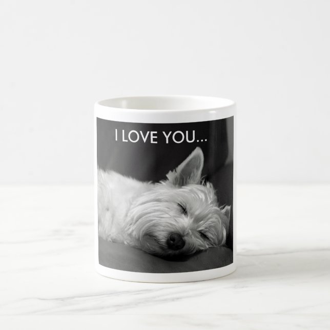 Westie HundeTasse - i-LIEBE SIE… Kaffeetasse (Mittel)
