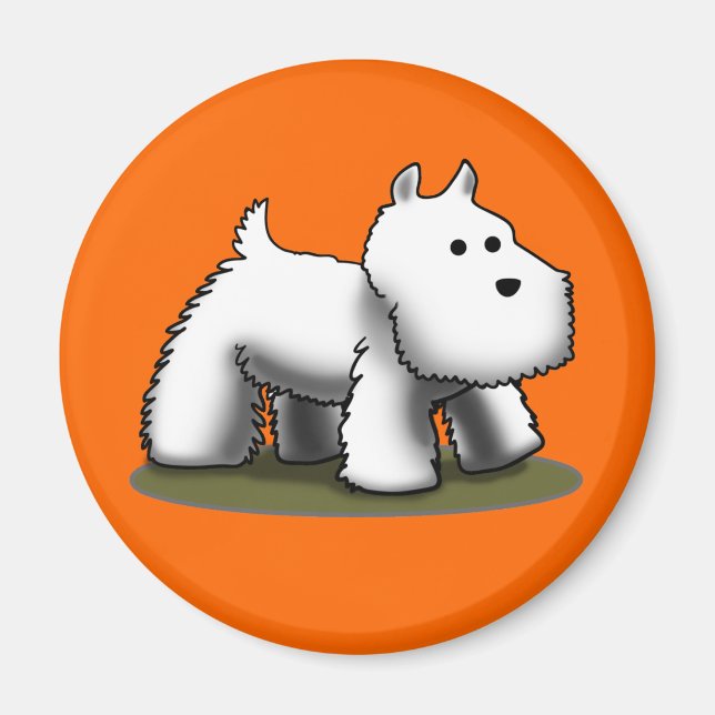 Westie Magnet (Vorne)