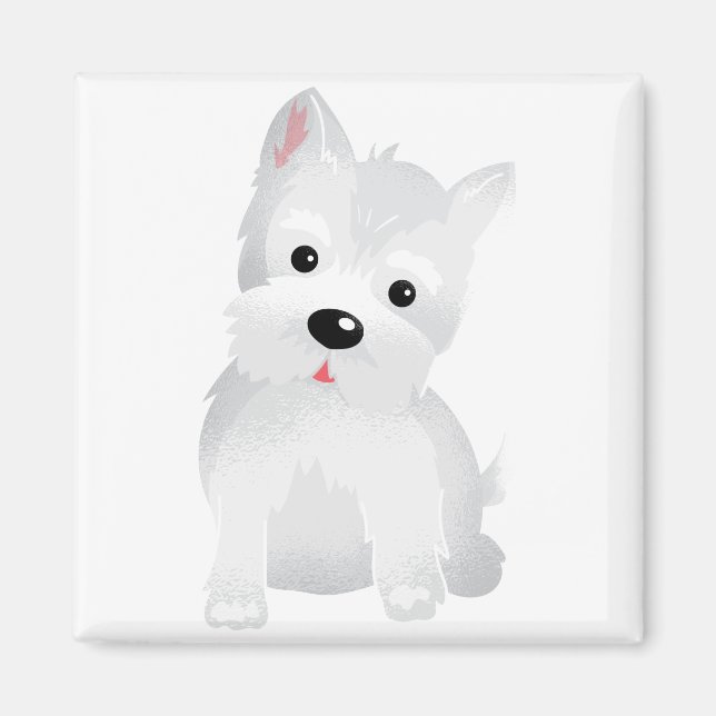 Westie Magnet (Vorne)