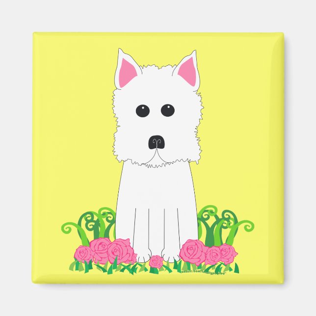 Westie Magnet (Vorne)