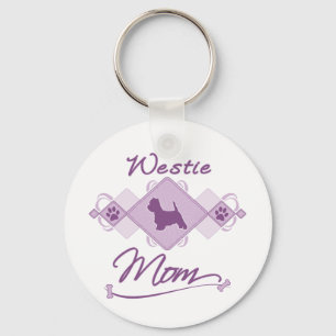 Westie Mama Schlüsselanhänger