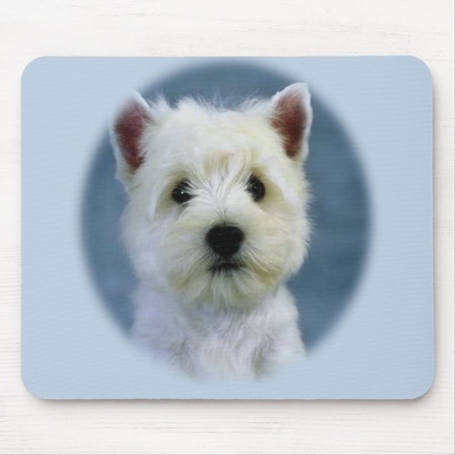 Westie mousepad (Vorne)