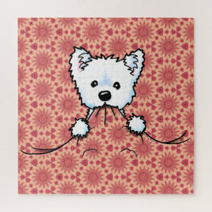 Westie Niedlich Aggression KiniArt