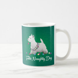 Westie oder West Highland Terrier Feliz Naughty Do Kaffeetasse