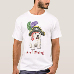 Westie Pirat T-Shirt