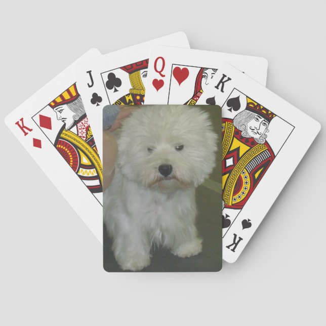 Westie Playing Cards Spielkarten (Rückseite)