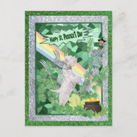 Westie Puppy Number Two Happy St Patricks Day