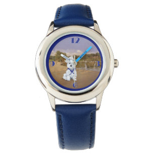 Westie Sailboats Armbanduhr