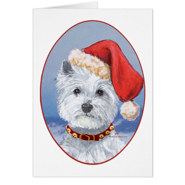 Westie Santas Helper (Vorne)