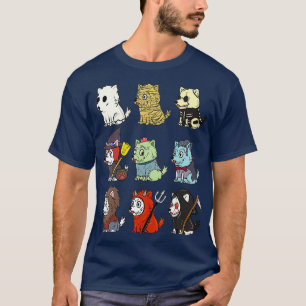 Westie Scary Costumes Halloween  Funny Dog T-Shirt