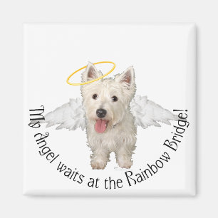 Westie-Schutzengel Magnet