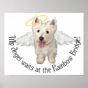 Westie Schutzengel Poster