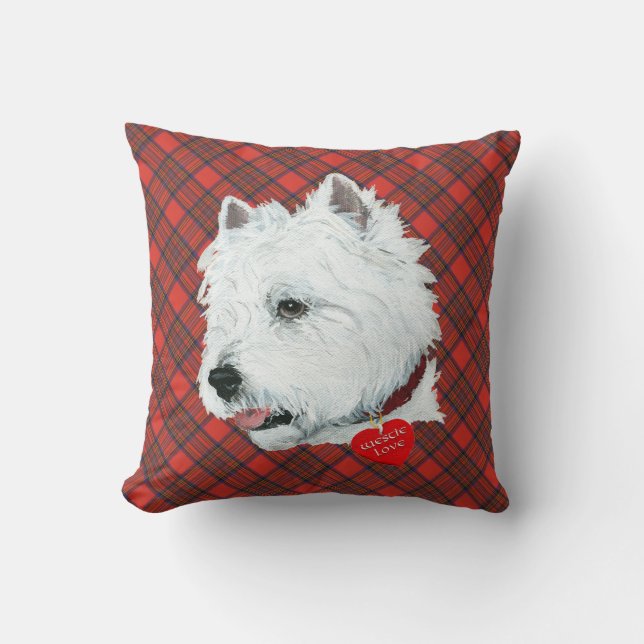 Westie sur le COUSSIN tatan (Recto)