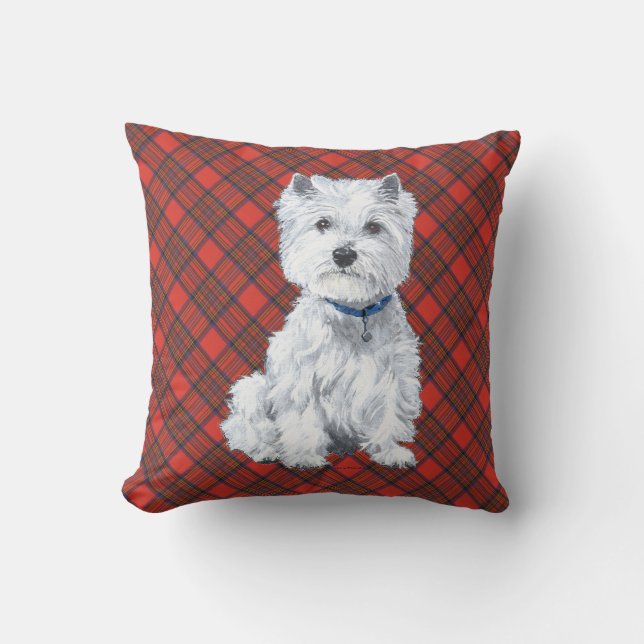 Westie sur le COUSSIN tatan (Recto)