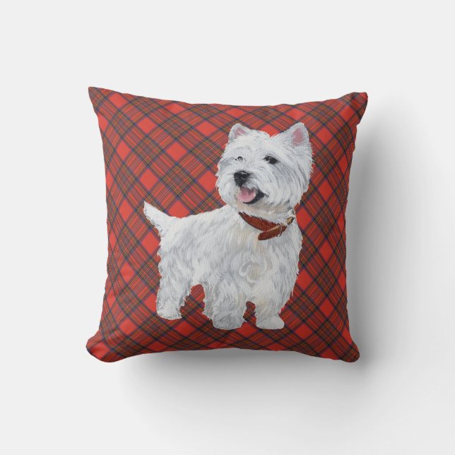 Westie sur le COUSSIN tatan (Recto)