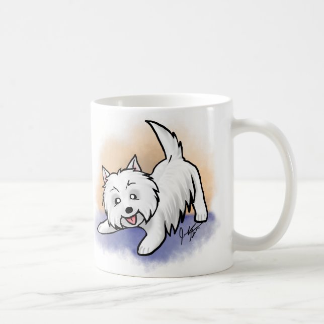 Westie Tasse (Rechts)