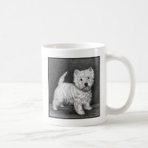 Westie Terrier Art von Glenda S. Harlan