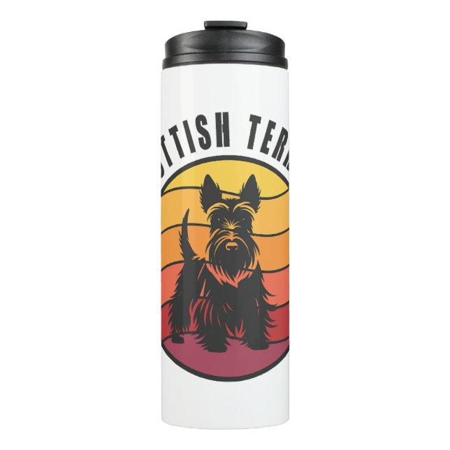 Westie Thermosbecher (Vorderseite)