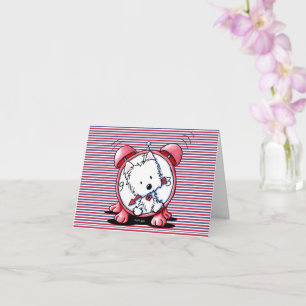 Westie Time KiniArt Card Karte