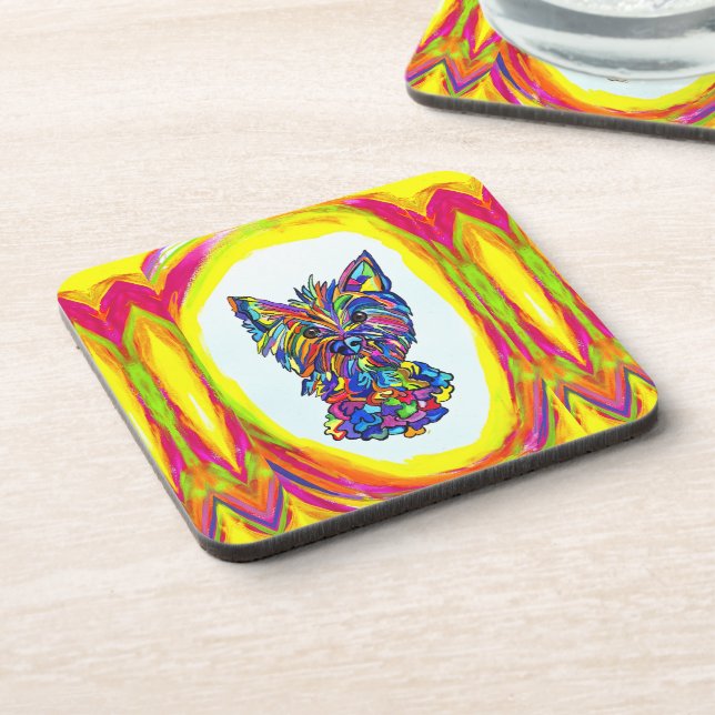 Westie Untersetzer (Linke Seite)