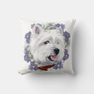 Westie Vergiss mich nicht Kissen