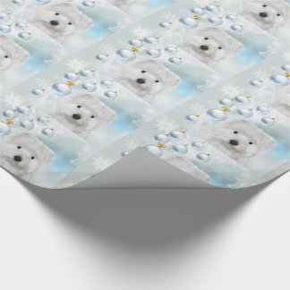 Westie Weihnachten Geschenkpapier