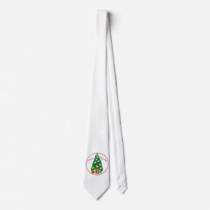 Westie-Weihnachtsbaum Krawatte