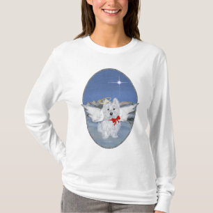 Westie-Weihnachtsengel T-Shirt