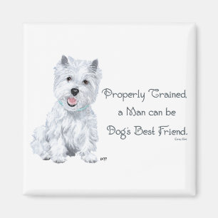 Westie-Weisheiten Magnet
