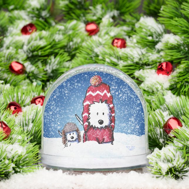Westie Winter Duo (Noël)