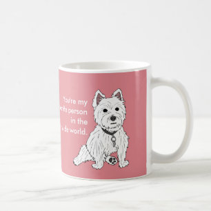Westie Wuv Sie Liebe-Tasse Kaffeetasse