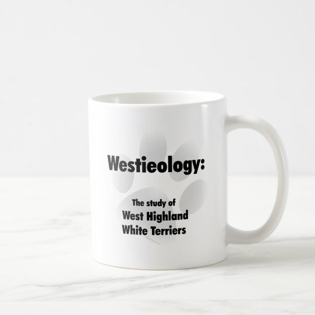 Westieologie Kaffeetasse (Rechts)